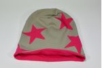 Beanie - Sternen pink