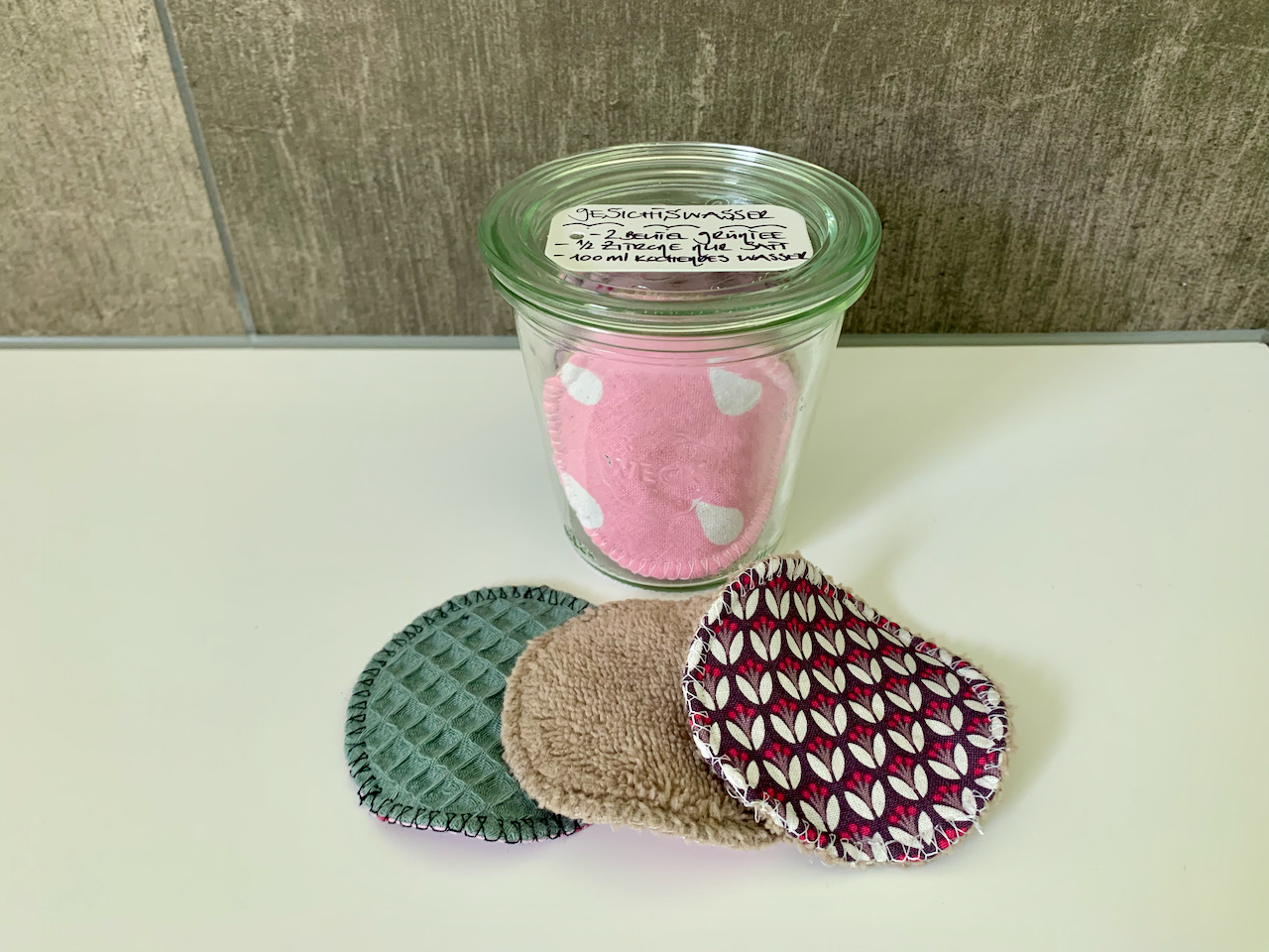 Abschminkpad - Lippen