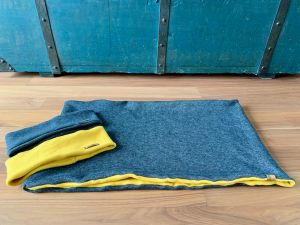 Loop - Goldfarbig mit Stirnband