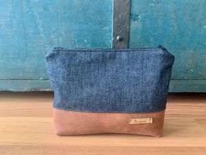 Kosmetiktasche - Jeans