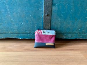 Mini Geldbörse - Blumenlook